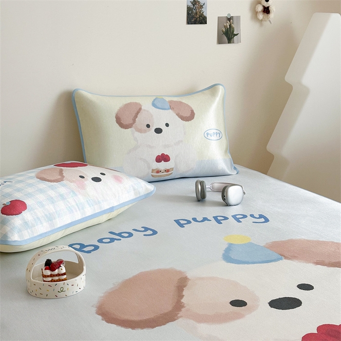 91家纺网 家纺一手货源 找家纺 美乐迪家纺 2025新款异形冰藤席 蛋糕小狗