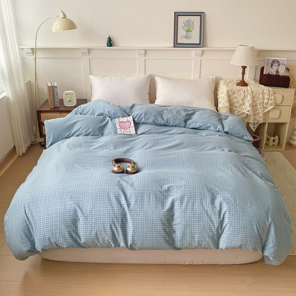 91家纺网 家纺一手货源 找家纺 （总）2025新款全棉水洗棉单被套