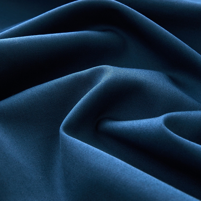 91家纺网 家纺一手货源 找家纺 皇寝世家家居 2025新款全棉纯棉A类100s长绒棉四件套刺绣绣花纯色贡缎床单款-诗雅 诗雅-藏青色