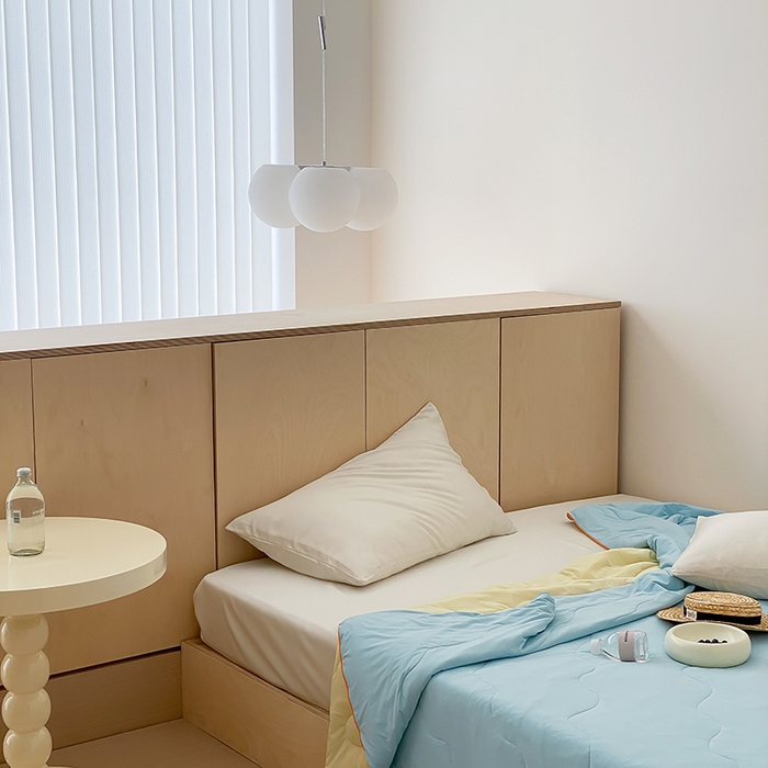 91家纺网 家纺一手货源 找家纺 时年家纺 2025新款升级版180克高定即刻凉感夏被 晴空蓝