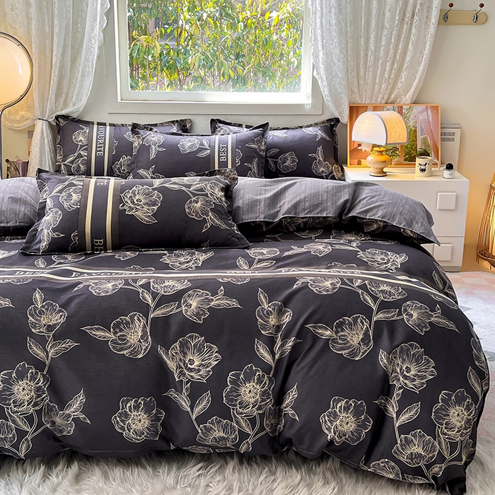 91家纺网 家纺一手货源 找家纺 曼璐家纺 2025新款芦荟棉单品被套