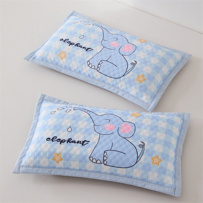 91家纺网 家纺一手货源 找家纺 织布人2026新款荞麦枕夏季卡通凉豆豆枕1-12岁儿童学生枕头幼儿园午睡枕   卡通凉豆豆-大象【学生款茶香枕】 