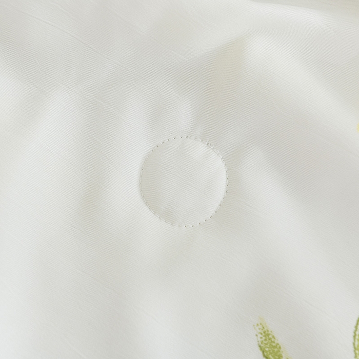 91家纺网 家纺一手货源 找家纺 红日子纺织品 2025新款棉麻夏被四件套 快乐熊猫