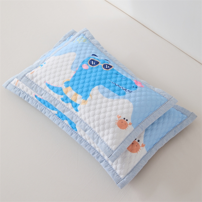 91家纺网 家纺一手货源 找家纺 织布人2025新款荞麦枕夏季卡通凉豆豆枕1-12岁儿童学生枕头幼儿园午睡枕 卡通凉豆豆-鳄鱼【儿童款荞麦枕】