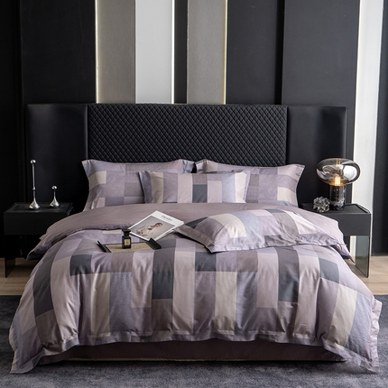 91家纺网 家纺一手货源 找家纺 （总）皇寝世家家居 2025新款60S新疆长绒棉数码印花全棉床上四件套纯棉床品套件