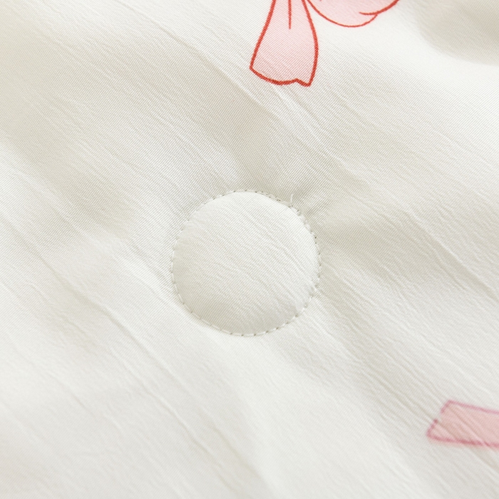 91家纺网 家纺一手货源 找家纺 红日子纺织品 2025新款棉麻夏被四件套 郁金香