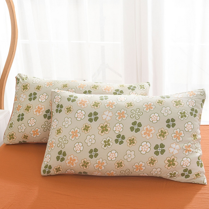 91家纺网 家纺一手货源 找家纺 红日子纺织品 2025新款棉麻夏被四件套 格桑