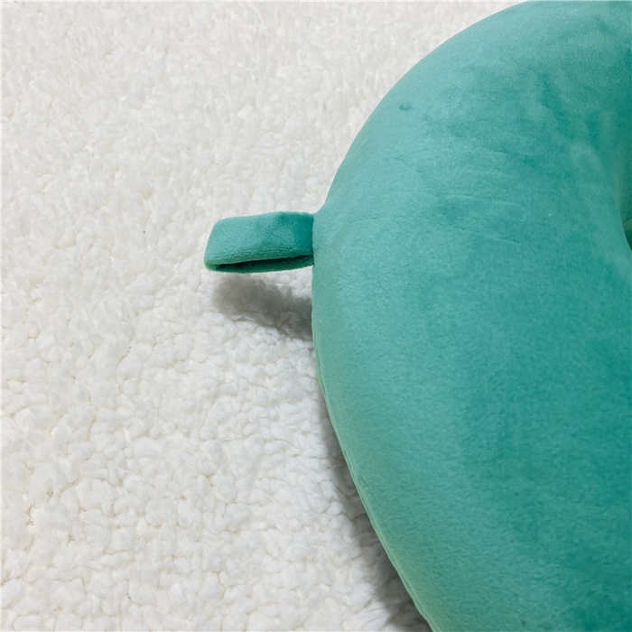 91家纺网 家纺一手货源 找家纺  卡奥 2025新款卡通U型枕护颈枕旅行颈椎枕 奇异果