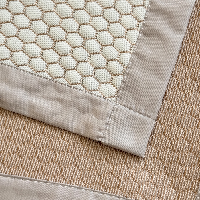 91家纺网 家纺一手货源 找家纺 999家纺   2025新款凉感提花冰豆豆凉席三件套 冰块熊-咖（凉席款）