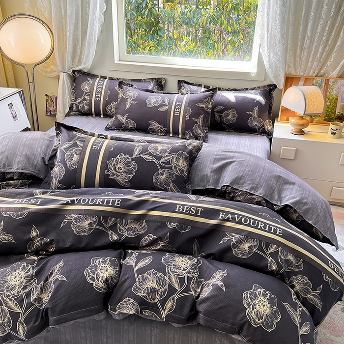 91家纺网 家纺一手货源 找家纺 曼璐家纺 2025新款芦荟棉单品被套