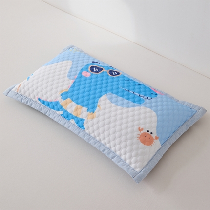 织布人2025新款荞麦枕夏季卡通凉豆豆枕1-12岁儿童学生枕头幼儿园午睡枕  卡通凉豆豆-鳄鱼【学生款荞麦枕】