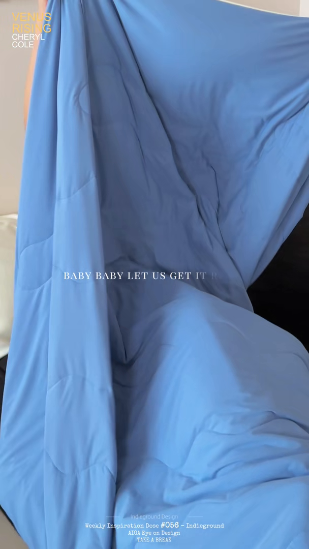 91家纺网 家纺一手货源 找家纺 时年家纺 2025新款升级版180克高定即刻凉感夏被 海盐蓝