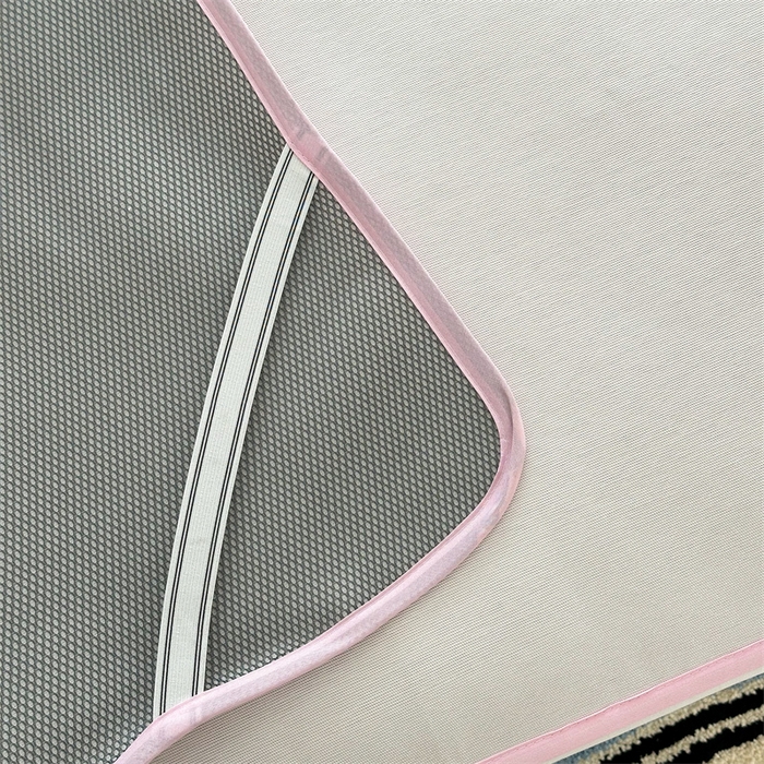 91家纺网 家纺一手货源 找家纺 美乐迪家纺 2025新款异形冰藤席 小蛋糕