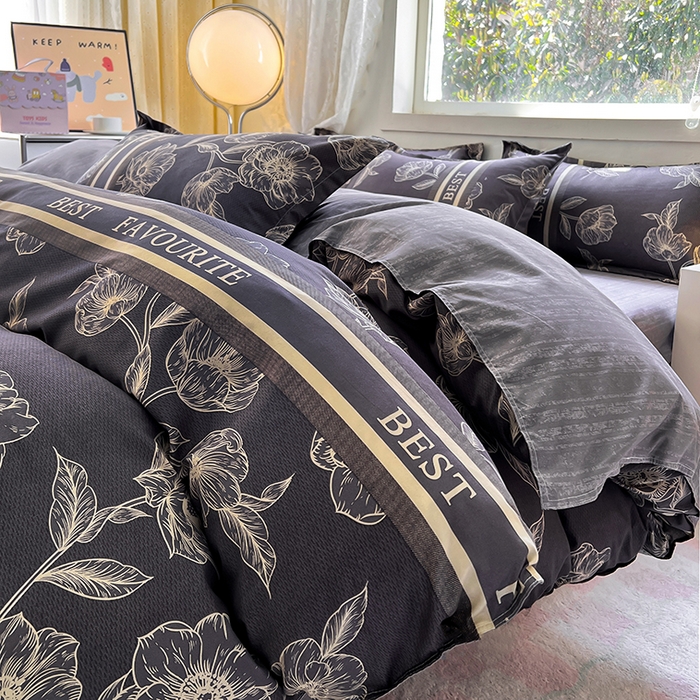 91家纺网 家纺一手货源 找家纺 曼璐家纺 2025新款芦荟棉单品被套