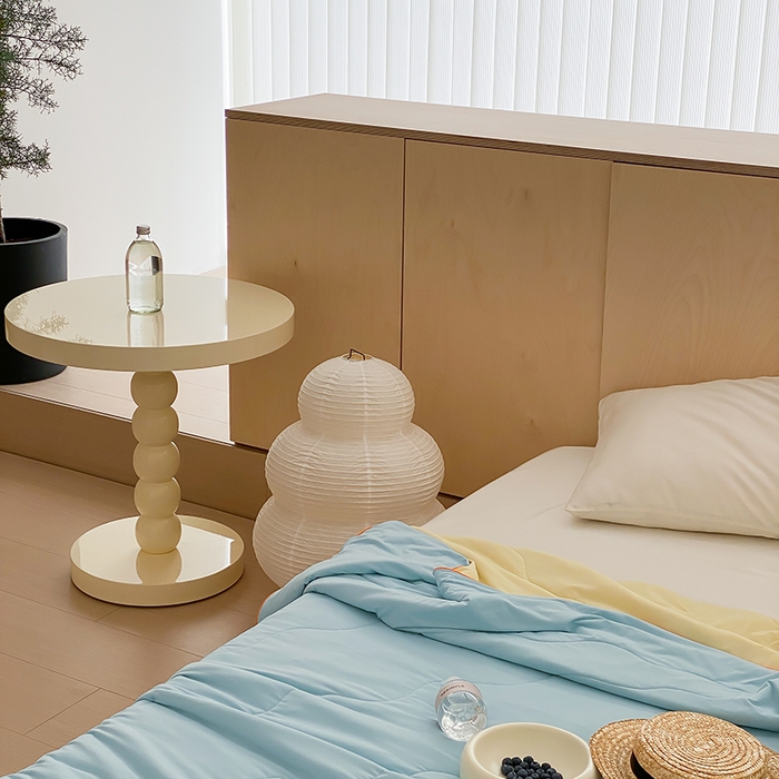 91家纺网 家纺一手货源 找家纺 时年家纺 2025新款升级版180克高定即刻凉感夏被 晴空蓝