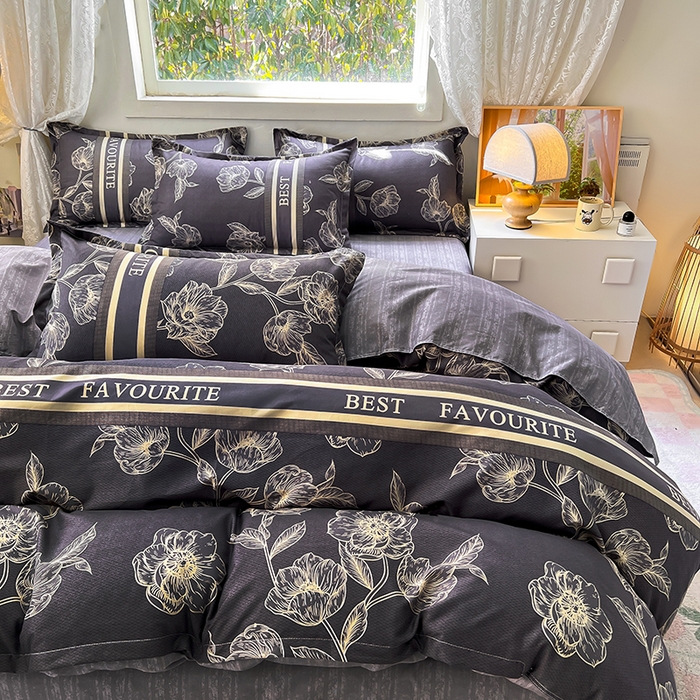 91家纺网 家纺一手货源 找家纺 曼璐家纺 2025新款芦荟棉单品被套