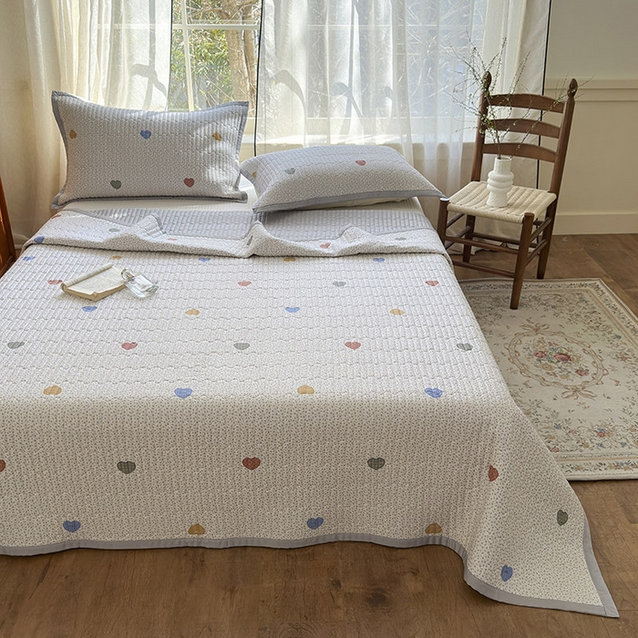 91家纺网 家纺一手货源 找家纺 （总）美优兰 2025春夏新款双面天丝高温砂洗床盖