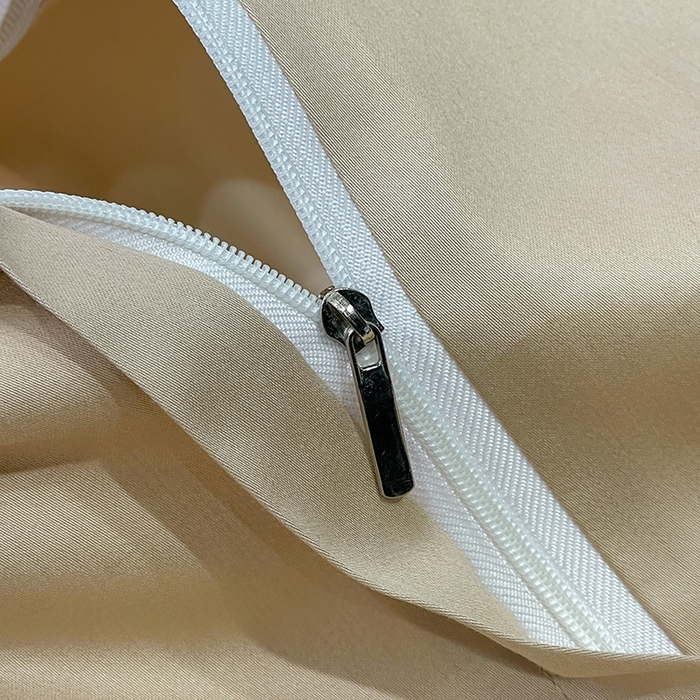 91家纺网 家纺一手货源 找家纺 皇寝世家家居 2025新款全棉纯棉A类100s长绒棉四件套刺绣绣花纯色贡缎床单款-诗雅 诗雅-星空灰