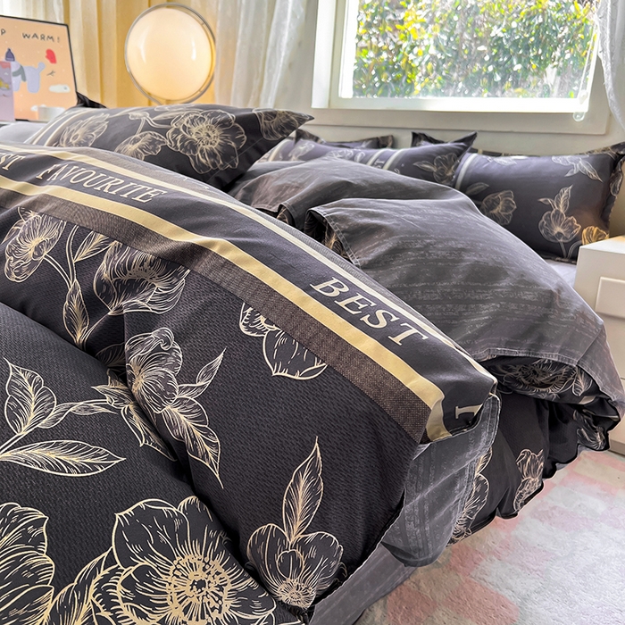 91家纺网 家纺一手货源 找家纺 曼璐家纺 2025新款芦荟棉单品被套