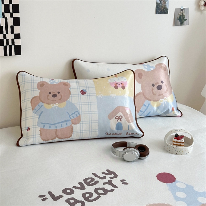 91家纺网 家纺一手货源 找家纺 美乐迪家纺 2025新款异形冰藤席 小熊