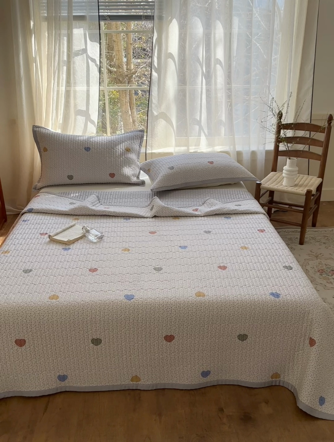 91家纺网 家纺一手货源 找家纺 （总）美优兰 2025春夏新款双面天丝高温砂洗床盖