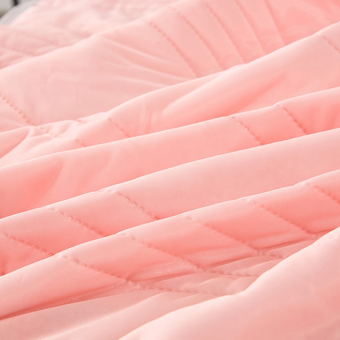 91家纺网 家纺一手货源 找家纺 丝薇雅 2025新款凉感丝夏被冰淇淋夏凉被 黑边-玉色