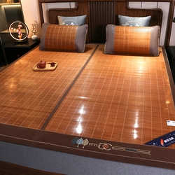 91家纺网 家纺一手货源 找家纺 （总）鸣创 2025新款碳光竹席艾草驱蚊凉席草席藤席冰丝席竹凉席,艾草驱蚊,步步高升,金枝玉叶,金砖雅韵,精品木纹,精品碳化,清凉一夏,一帆风顺