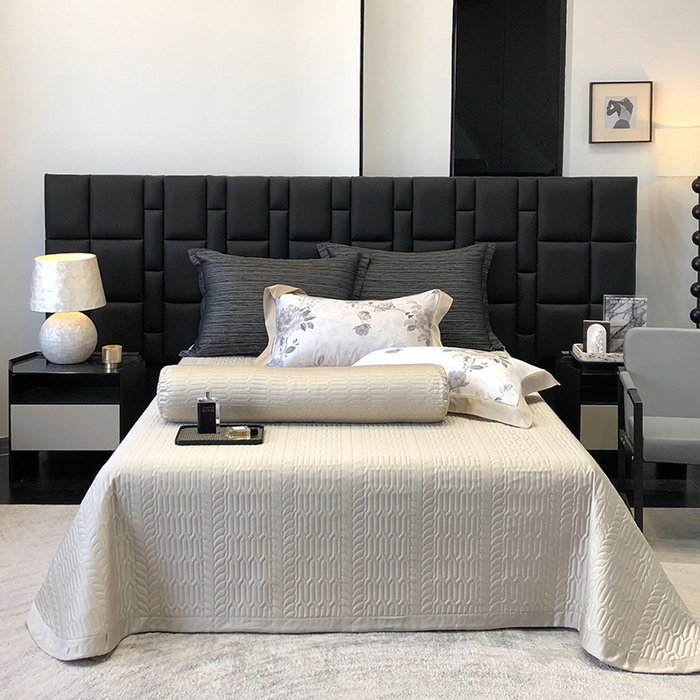 91家纺网 家纺一手货源 找家纺 若未家居 LOVEWE HOUSE 2025新款兰精天丝印花夏被及夏被四件套 芍药连枝（床单款+床盖款）