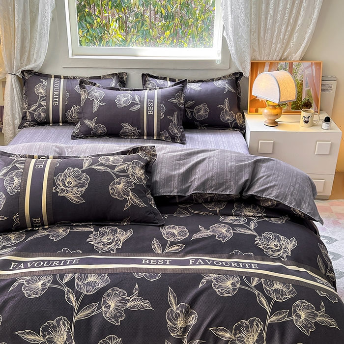 91家纺网 家纺一手货源 找家纺 曼璐家纺 2025新款芦荟棉单品被套