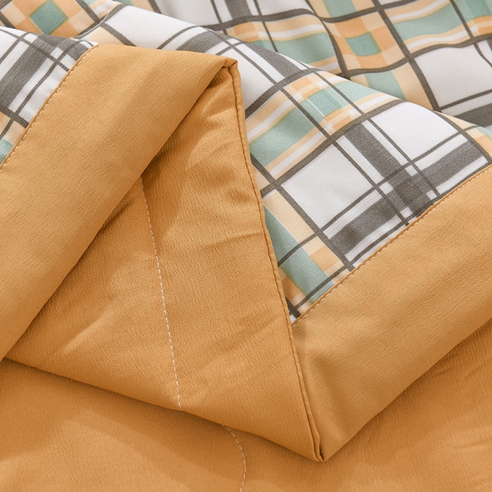 91家纺网 家纺一手货源 找家纺 红日子纺织品 2025新款棉麻夏被四件套 南巷