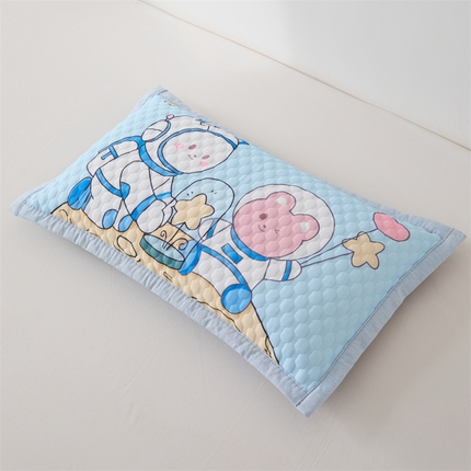 织布人2025新款荞麦枕夏季卡通凉豆豆枕1-12岁儿童学生枕头幼儿园午睡枕 卡通凉豆豆-宇航员【儿童款茶香枕】 