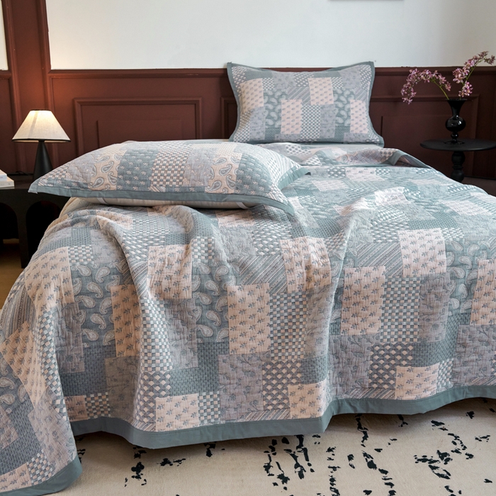 91家纺网 家纺一手货源 找家纺 棠薇家纺  2025新款北欧风盖毯毛巾被 欧式风尚