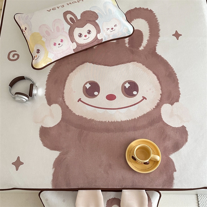 91家纺网 家纺一手货源 找家纺 美乐迪家纺 2025新款异形冰藤席 布布