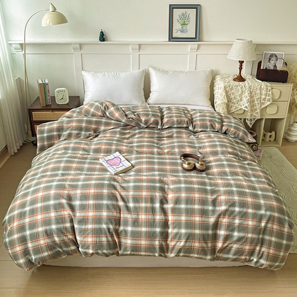 91家纺网 家纺一手货源 找家纺 （总）2025新款全棉水洗棉单被套