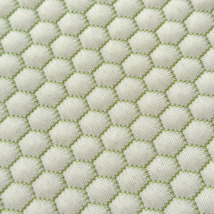 91家纺网 家纺一手货源 找家纺 999家纺   2025新款凉感提花冰豆豆凉席三件套 冰块熊-绿（床盖款）