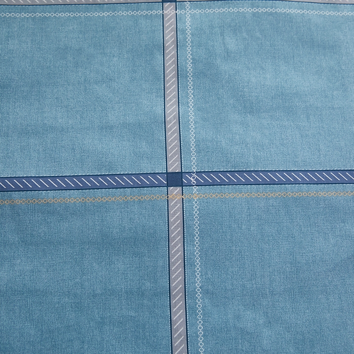 91家纺网 家纺一手货源 找家纺 全美家居 2025新款全棉学生款宿舍纯棉三六件套全棉三件套羽丝绒被备货充足 时尚悦格 蓝