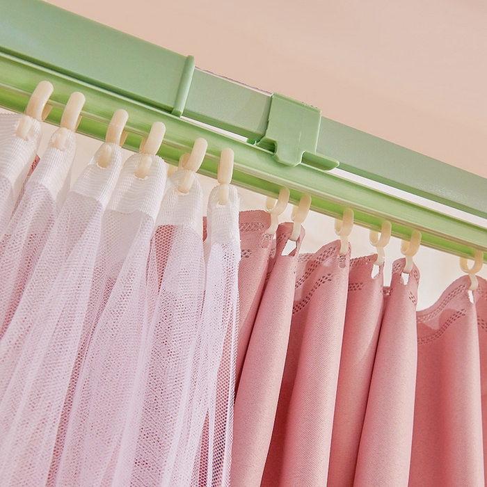 91家纺网 家纺一手货源 找家纺 （总）艾晶美2025新款双层学生上下铺蚊帐精密面料轨道蚊帐