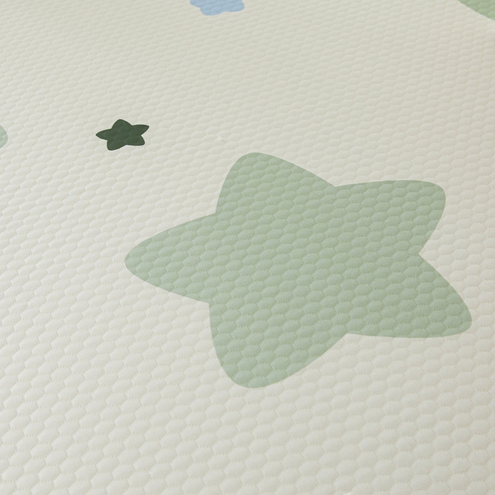 91家纺网 家纺一手货源 找家纺 （总）川悦生活 2025新款数码印花冰豆豆凉席床垫-学生床