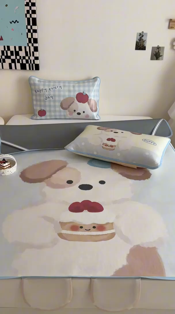 91家纺网 家纺一手货源 找家纺 （总）美乐迪家纺 2025新款异形冰藤席