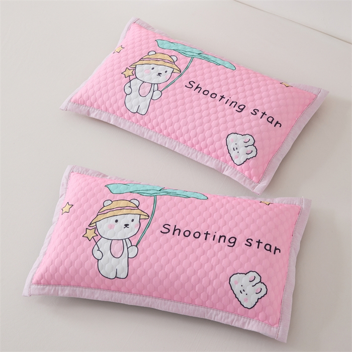 91家纺网 家纺一手货源 找家纺 织布人2025新款荞麦枕夏季卡通凉豆豆枕1-12岁儿童学生枕头幼儿园午睡枕 卡通凉豆豆-小兔【学生款茶香枕】   30*50cm