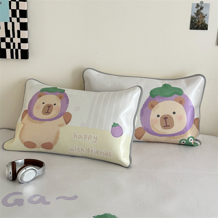 91家纺网 家纺一手货源 找家纺 美乐迪家纺 2025新款异形冰藤席 卡皮巴拉