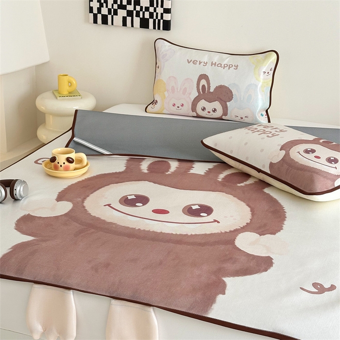 91家纺网 家纺一手货源 找家纺 美乐迪家纺 2025新款异形冰藤席 布布