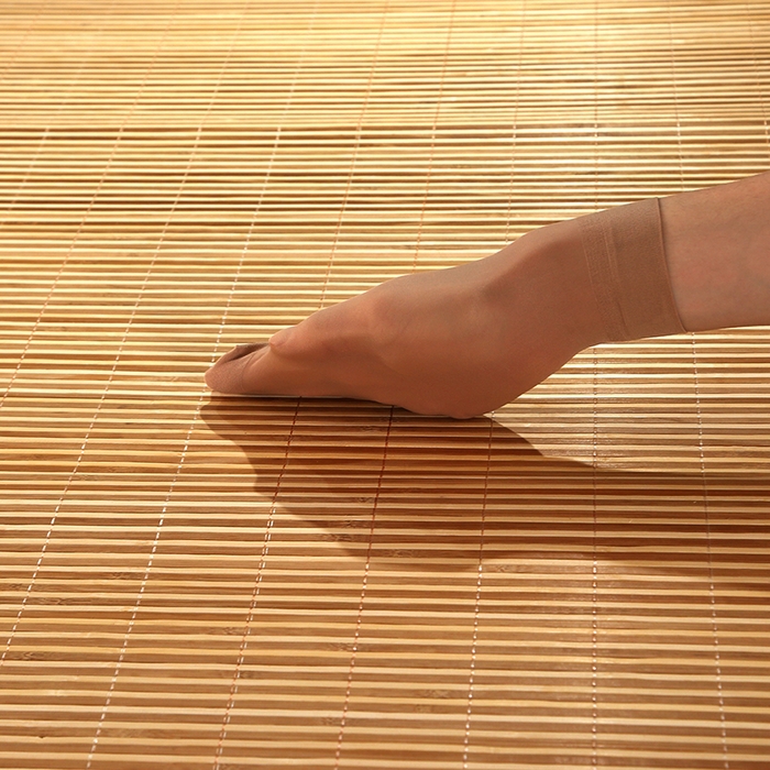 91家纺网 家纺一手货源 找家纺 森璐家纺 2025新款茶香养生竹席藤席草席冰丝席凉席子 金砖清凉席-反面亚草