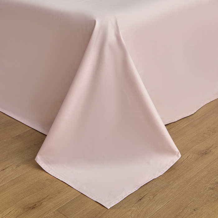 91家纺网 家纺一手货源 找家纺 琪格格纺织  2025新款色织天丝棉提花四件套 风之语-粉紫