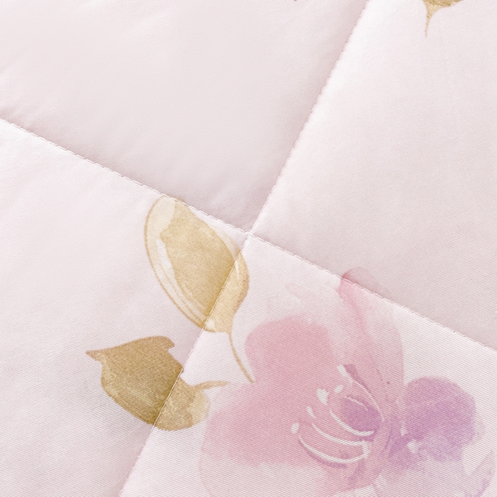 91家纺网 家纺一手货源 找家纺 好梦来家纺（原锦茂家纺） 2025新款印花凉感丝抗菌夏被 盛夏