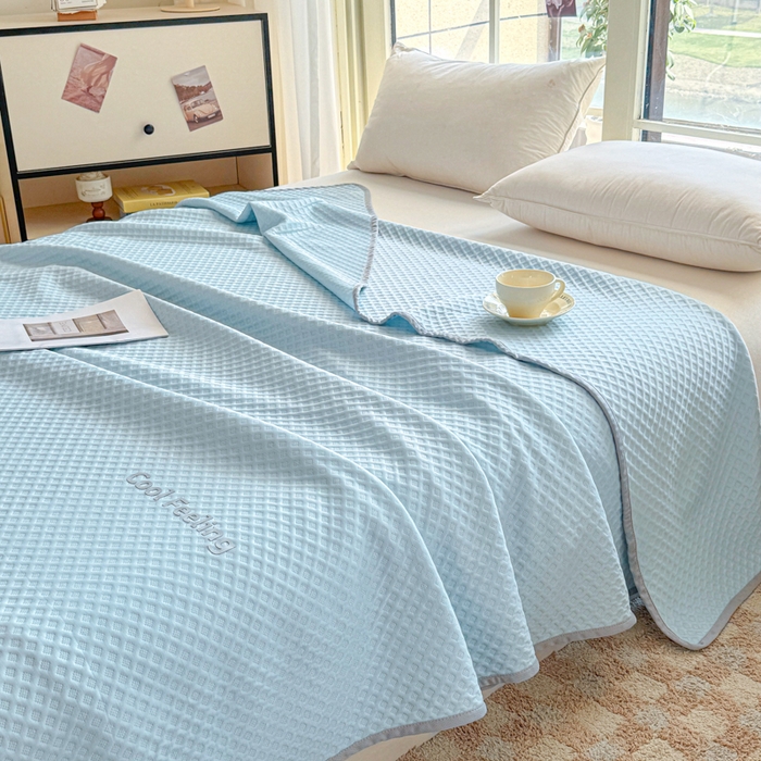 91家纺网 家纺一手货源 找家纺 （总）阿牛席业 2025春夏新款双面云母夏被夏凉被空调被