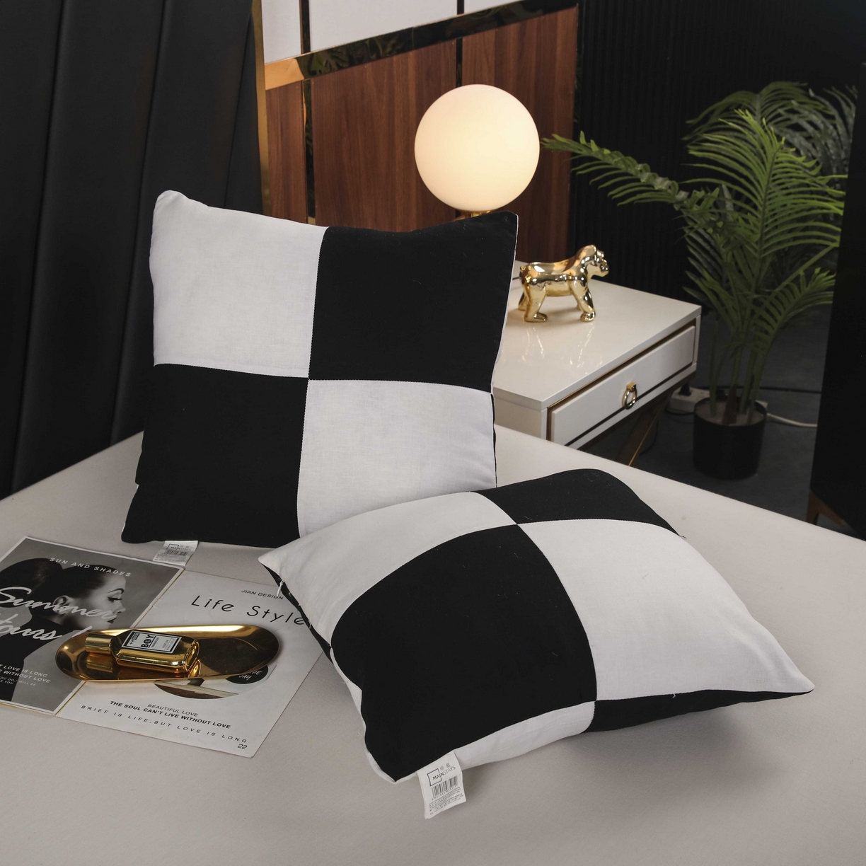 91家纺网 家纺一手货源 找家纺 （总）煌朝家纺 2025新款刺绣抱枕赠品抱枕直播赠品小礼品小抱枕跑量小赠品