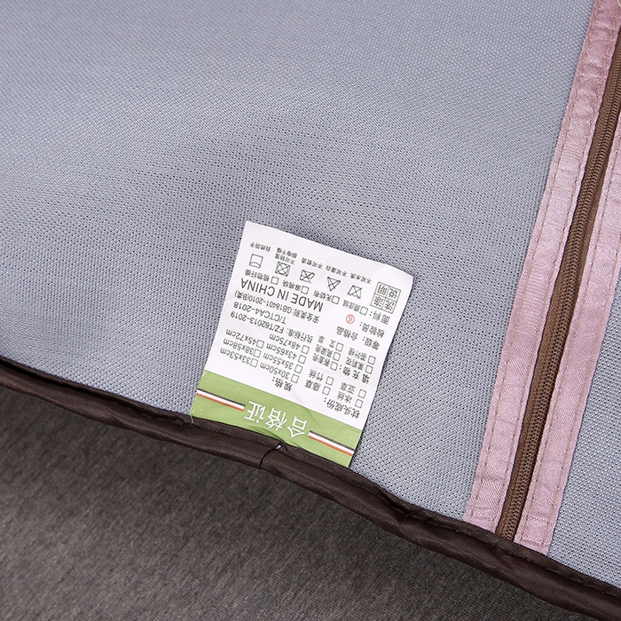 91家纺网 家纺一手货源 找家纺 纽乐家纺 2025新款夏凉凉感五叶草冰藤茶香茉莉花枕芯助眠枕头 五叶草冰藤茶香枕-棕色35*55cm/只