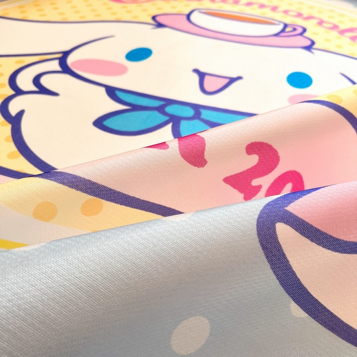 91家纺网 家纺一手货源 找家纺  博雅新款三丽欧A类大版数码印花1200D冰丝凉席-床笠款 欢乐玉桂狗