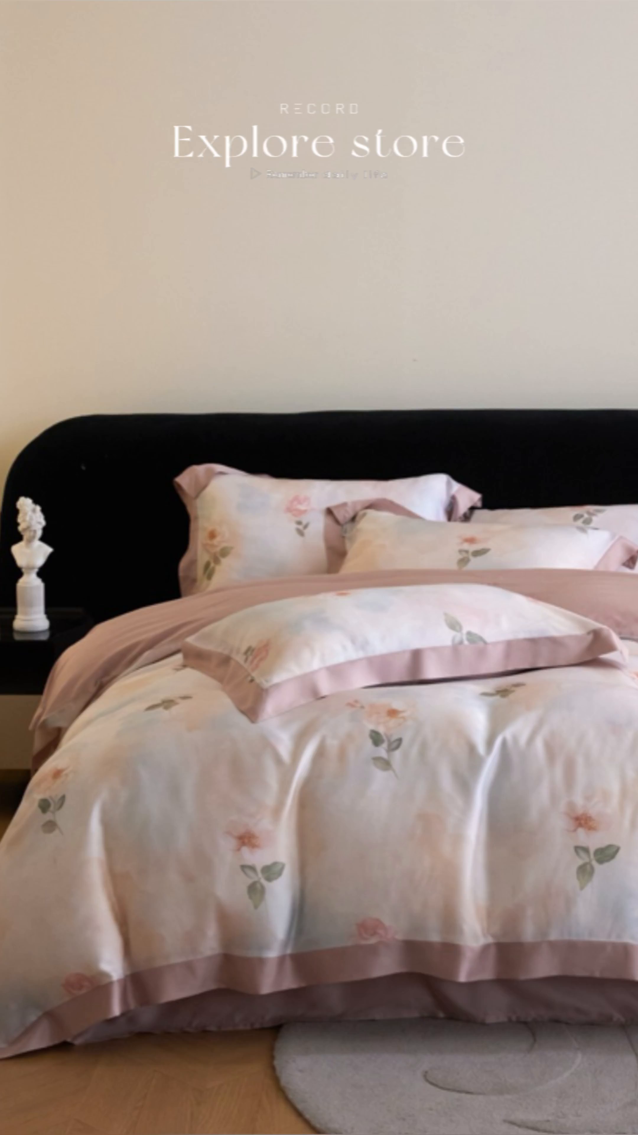 91家纺网 家纺一手货源 找家纺 （总）禾时 2025新款60S兰精天丝印花四件套